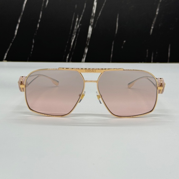 NEW VE2269 1002/7E VERSACE MOD 2269 1002/7E UNISEX SUNGLASSES VE2269 10027E main image 9